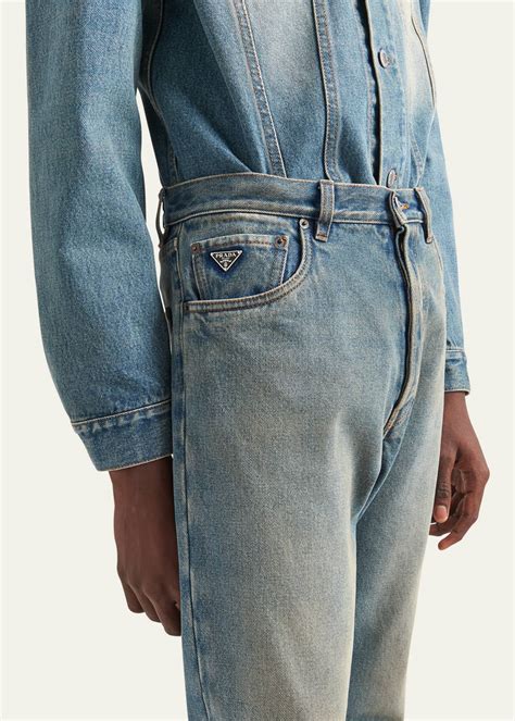 prada jeans baggy|prada denim jeans.